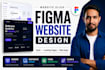 do figma website design, figma design, figma website, ui ux design