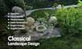 design a traditional, classical style landscape