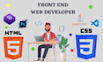 be your front end web developer