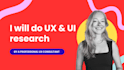do professional UX research for your project