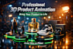 animate your 3d product professionally in blender