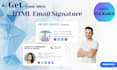 give you a professional clickable HTML email signature
