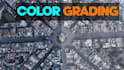 do professional video color grading and color correction