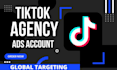 create tiktok ads account, tik tok ads manager for many countries