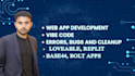 do custom advanced ai website development,bug fix as a full stack web developer