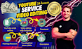 provide youtube service script writer video editing SEO thumbnail