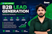 generate verified b2b leads with decision maker emails