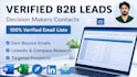 do lead generation, find email addresses and data scraping