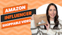 create an amazon influencer shoppable storefront video