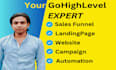build high converting gohighlevel sales funnel