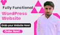 offer fully working real estate or str wordpress website
