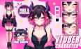 design and rigging anime art style live2d vtuber model for streaming