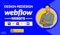 build, design, redesign, clone webflow website or convert figma to webflow