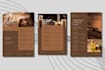 design modern menu restaurant menu and any kind of business