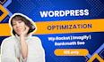 install and configure wp rocket, rank math pro, imagify