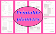 create custom printable planners, journals, for etsy and kdp
