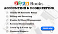 do accounting and bookkeeping on zoho books