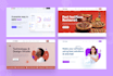 design website headers, web banners, or headers