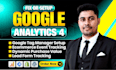 setup google analytics 4, ads conversion tracking, ga4 ecommerce tracking by GTM
