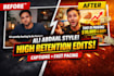 edit high retention youtube explainer videos