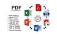 convert scanned PDF, jpg, png to word,excel, ocr, file conversion, editable