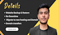 transfer, backup, move, migrate wordpress website in 24hrs
