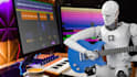 make an ai generated music and video