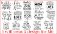 provide creative,  vector, png, minimalist designs bundle
