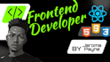 be your front end web developer using HTML, CSS, react js, bootstrap
