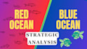 craft blue ocean strategy and market analysis for startup