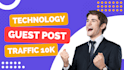 do guest posts on US technology website