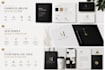 create a modern minimalist logo and professional brand identity design