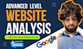 provide advanced level website analysis and URL structure enhancement
