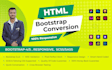 website design using tailwind CSS figma to html in 48h
