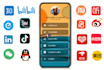 write and design chinese social media post for you