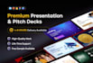 do powerpoint presentation and investor pitch deck design