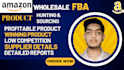 do amazon fba wholesale expert product research and sourcing