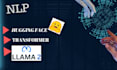 do nlp task using hugging face llm and  transformer