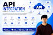 integrate rest API, json, XML and custom apis