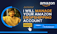 manage your amazon dropshipping store ,amazon fbm,amazon two step dropshipping