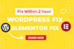 fix elementor error, loading, and responsive issues