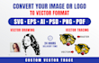 do images to svg, vector drawings, custom logo recreation, vector tracing