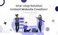 create a website instantly that fit your bussiness with your chosen design