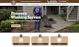 design pressure washing website power washing cleaning website