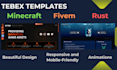 create and code a tebex template