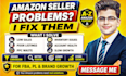 be your amazon fba virtual assistant, amazon account manager