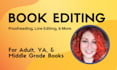 line edit and proofread your book