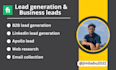 you will b2b lead generation, linkedin lead generation, targeted lead generation