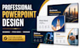 design a professional powerpoint presentation for your business