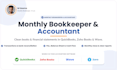 do monthly bookkeeping in quickbooks, xero and zohobooks